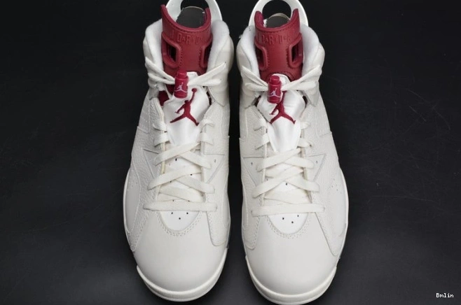 Bmlin shoes 384664-116 white Retro Maroon 6 Air Jordan 0728
